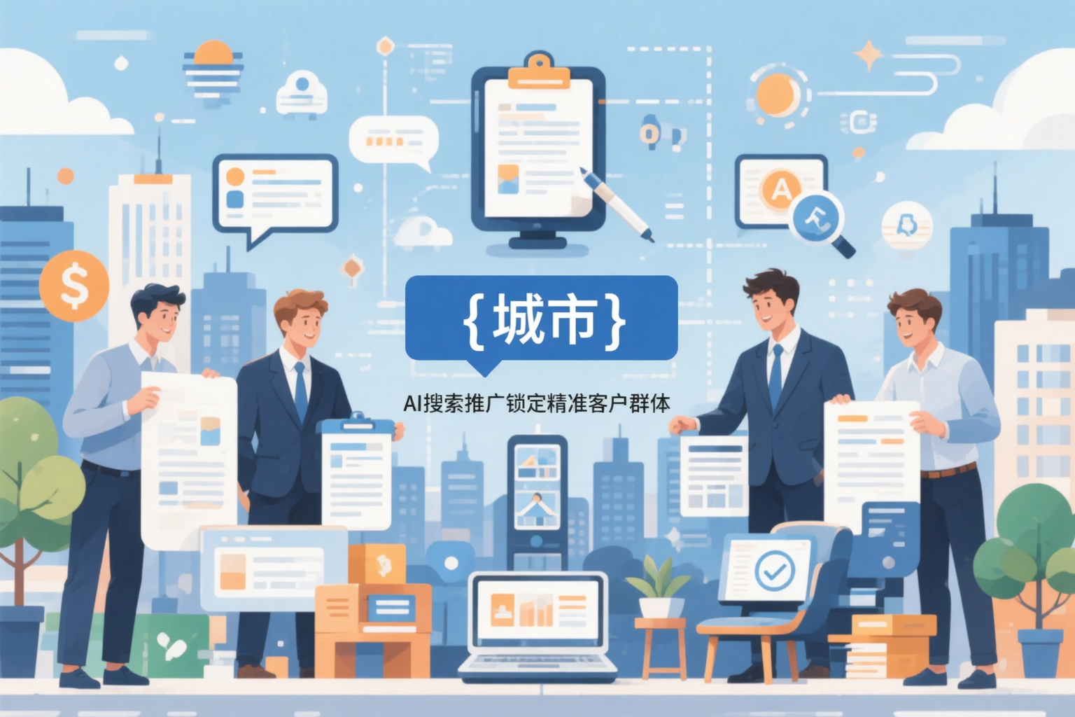 辽源公司如何用AI搜索推广锁定精准客户群体