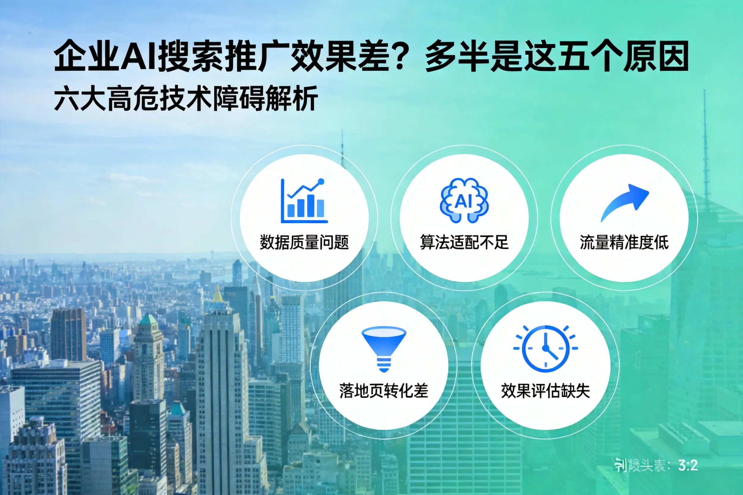 辽源企业AI搜索推广效果差?多半是这五个原因