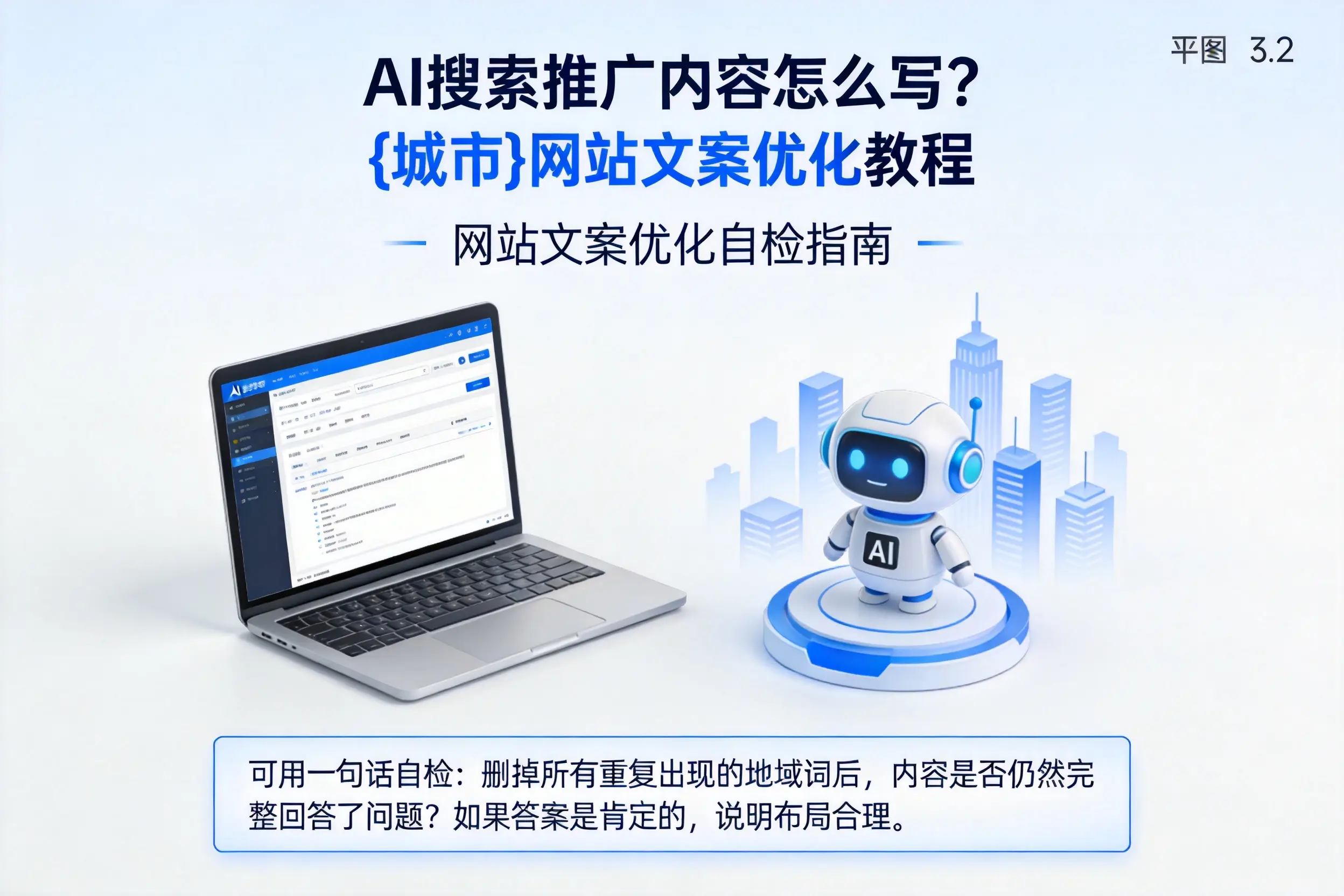 AI搜索推广内容怎么写?辽源网站文案优化教程