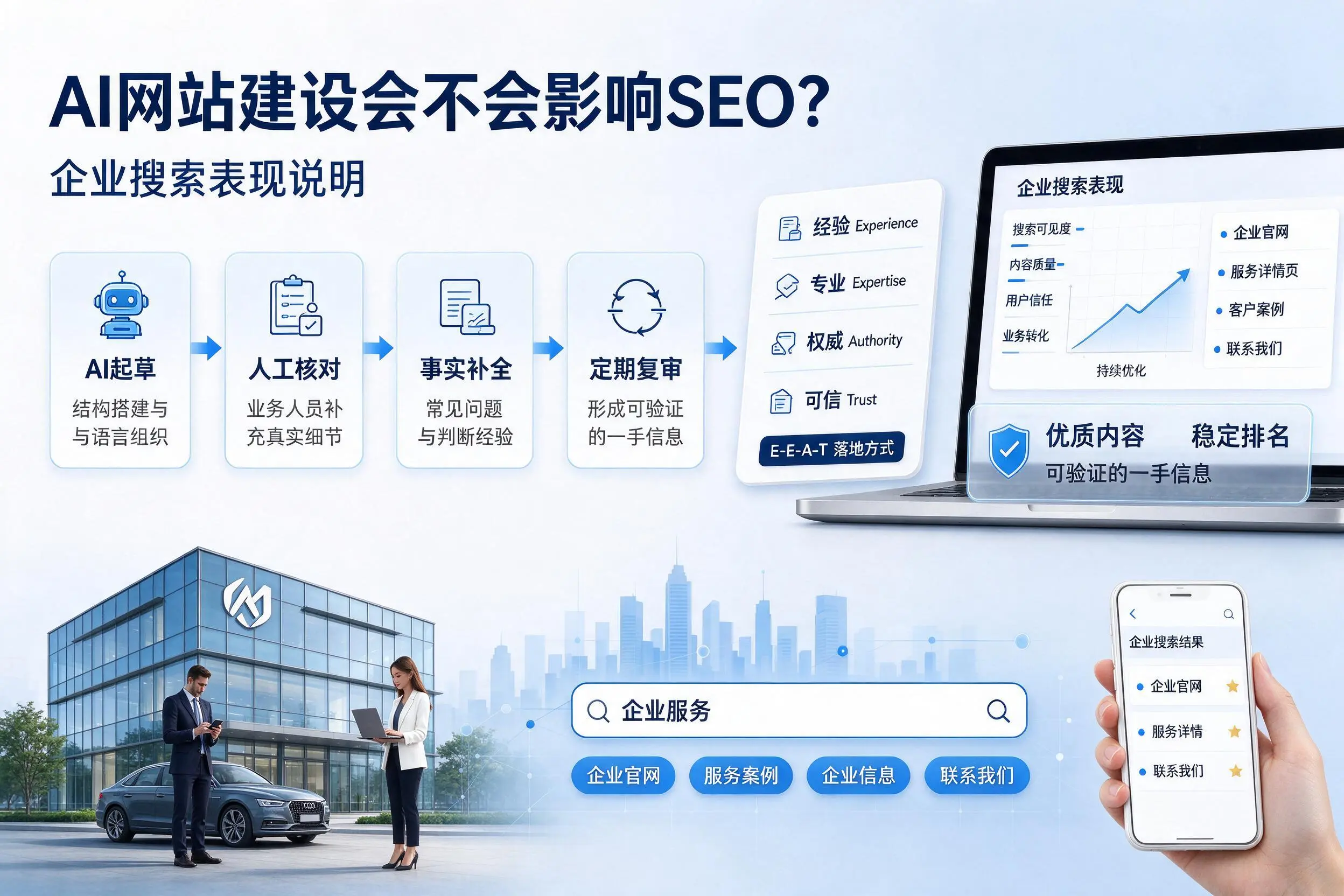 AI网站建设会不会影响SEO?辽源企业搜索表现说明