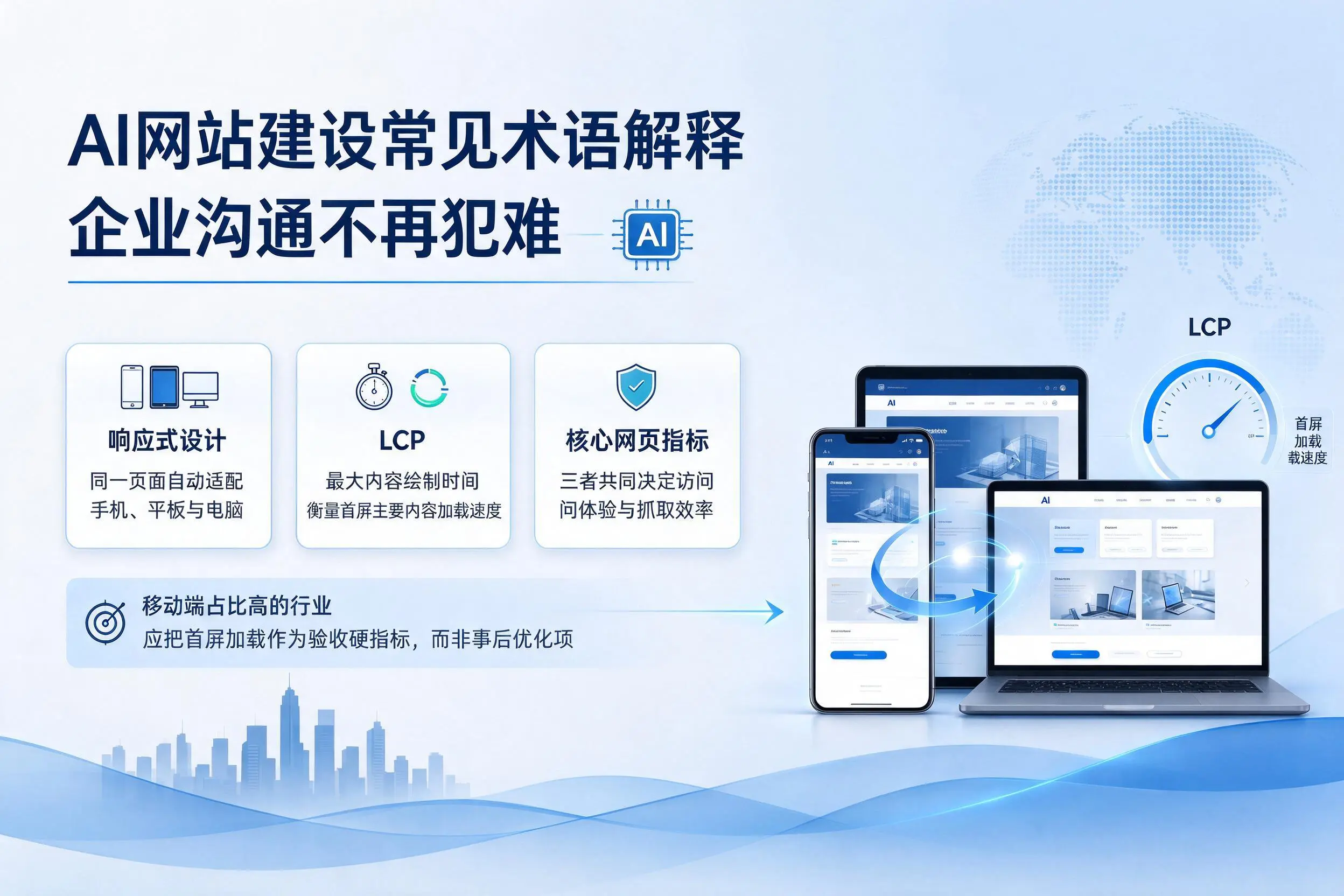 AI网站建设常见术语解释，辽源企业沟通不再犯难